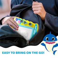 Lollipop Baby Shark drawing board compact design for travel