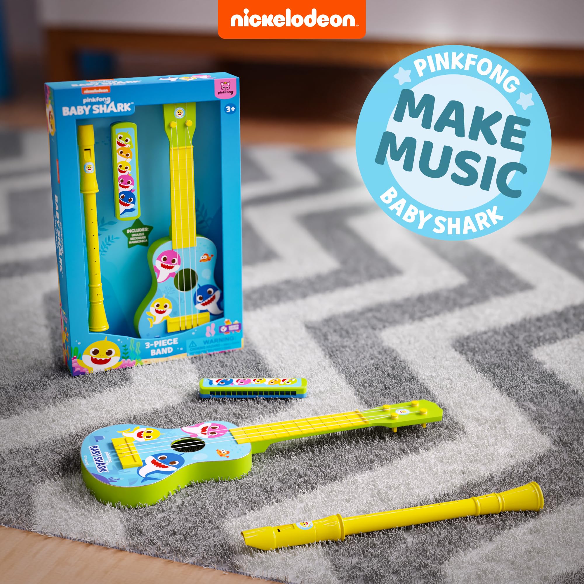 Lollipop Baby Shark durable build, kid-safe construction withstands active play sessions.