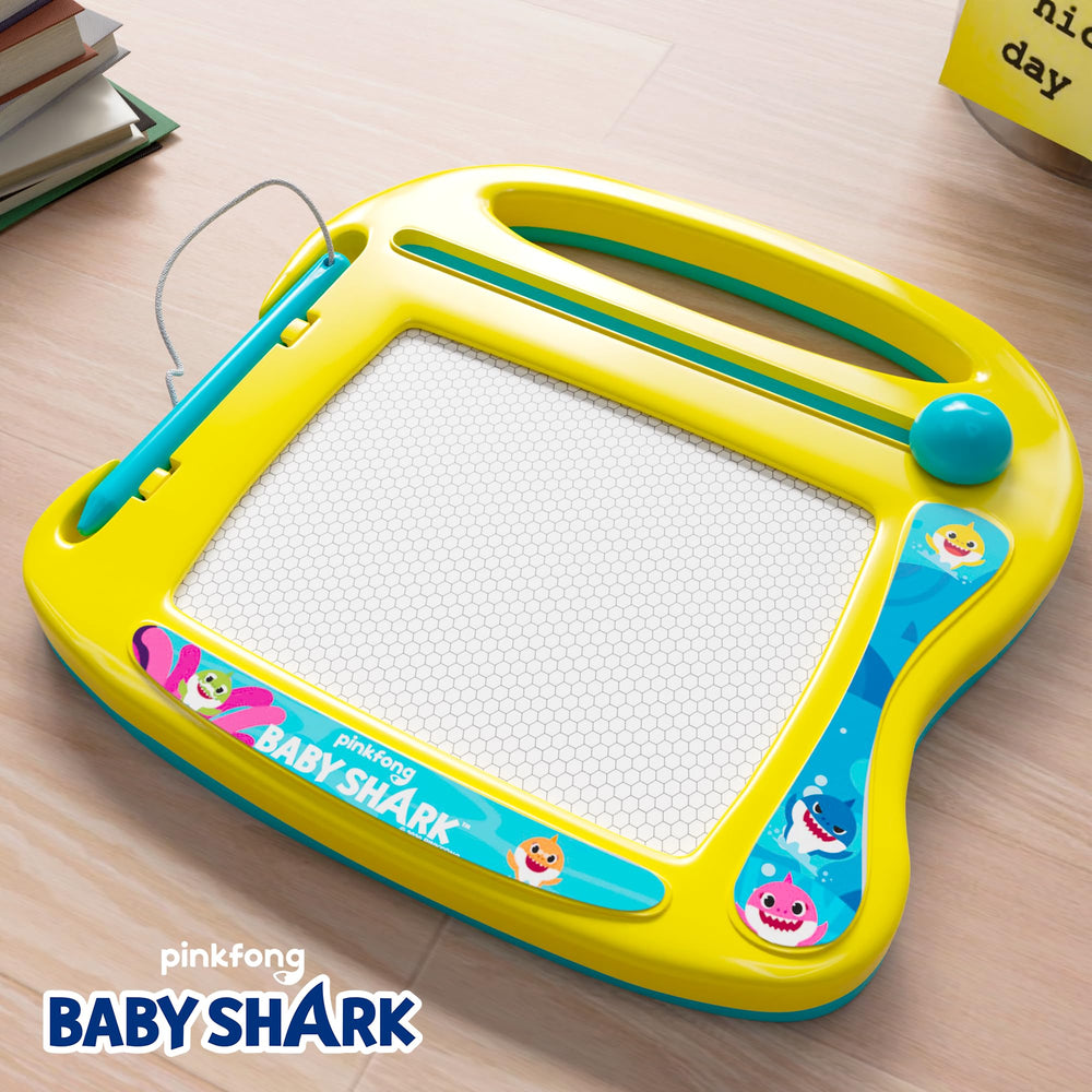 Lollipop Baby Shark travel board packaging for gifting and storage.