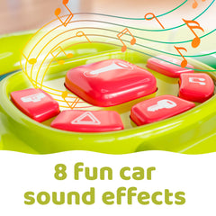 Lollipop Baby Steering Wheel toy vibrant colors and buttons captivate curious hands
