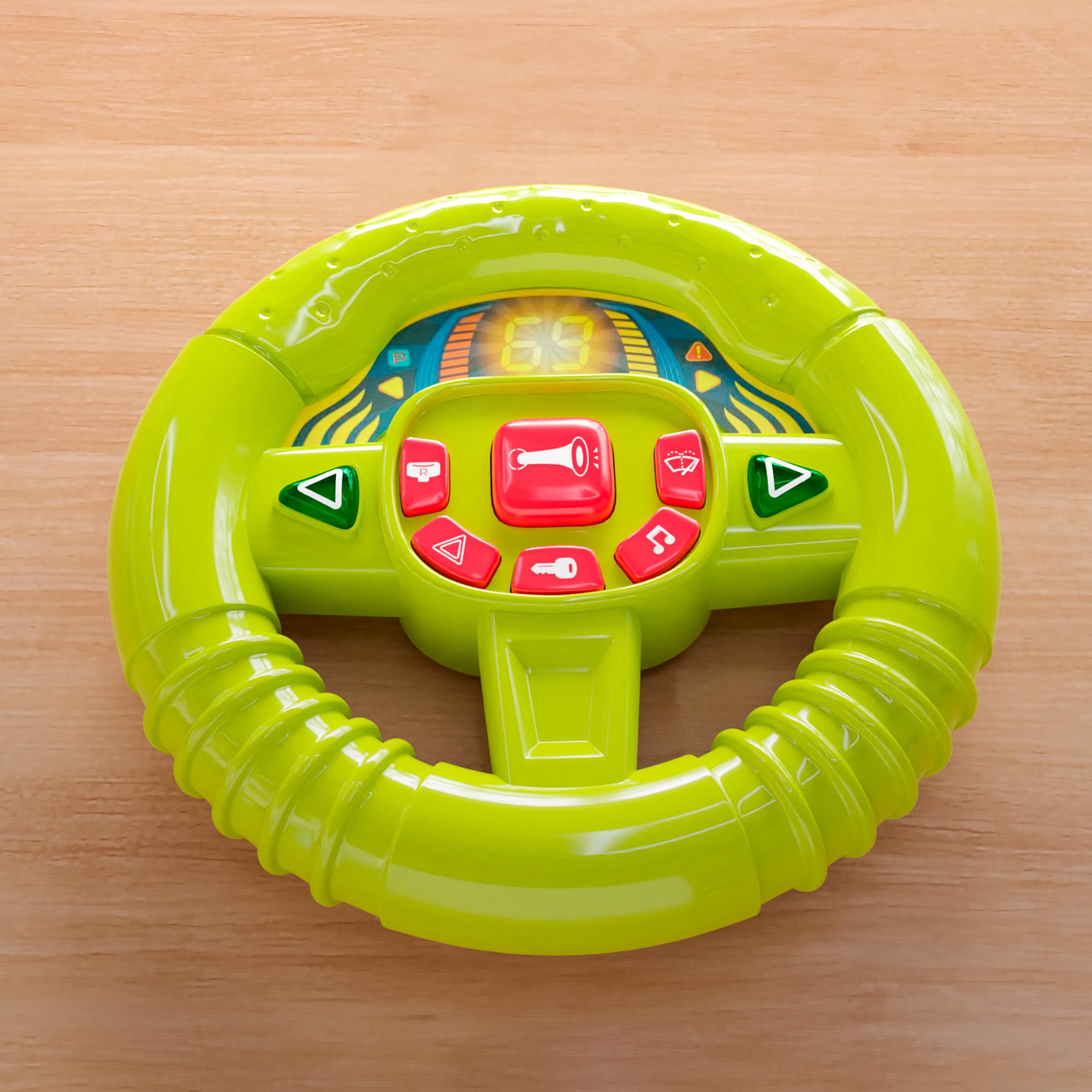Lollipop Baby Steering Wheel toy durable materials withstand active play