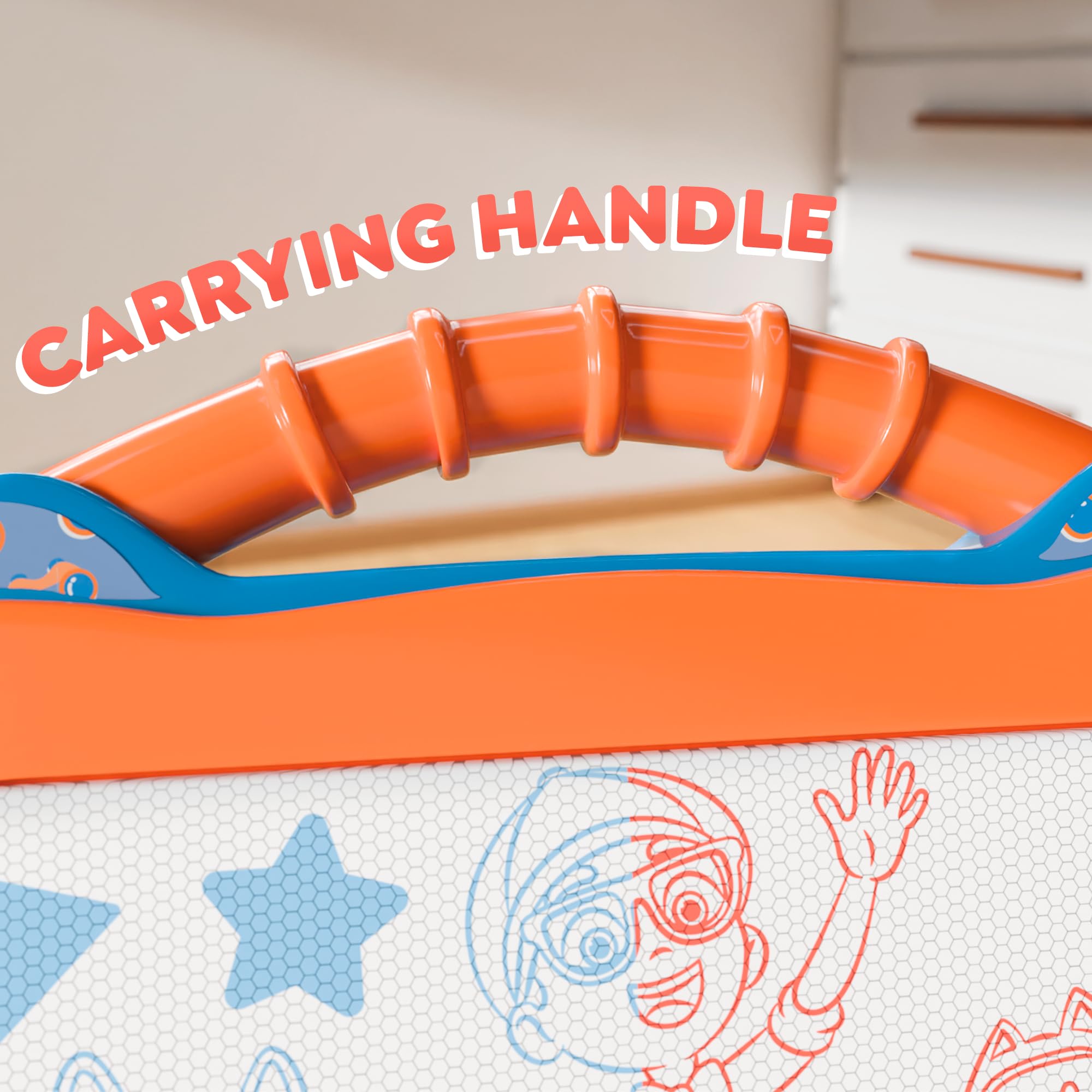 Lollipop Blippi handheld drawing mode supports on-the-go creativity for toddlers.