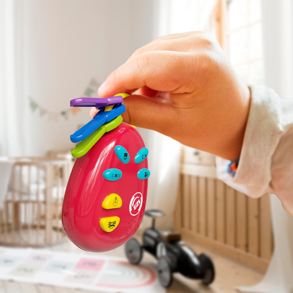 Lollipop Kids Car Keys baby-teether materials are safe and engaging.