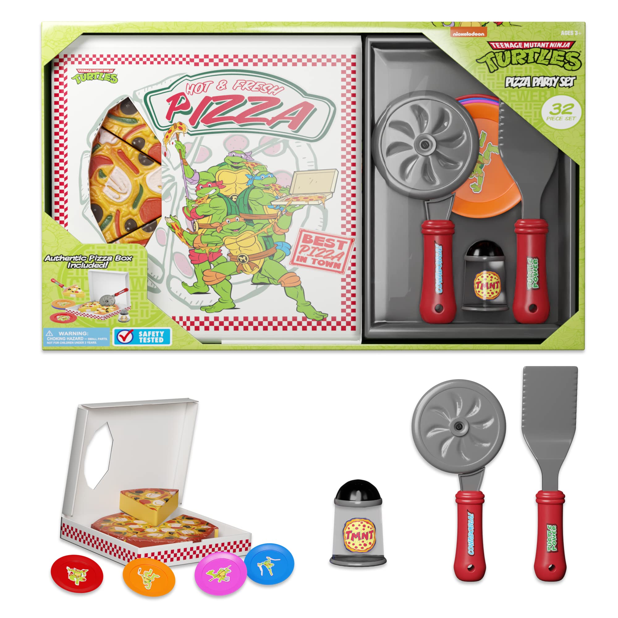 Lollipop Kids Pizza Toy Set in a box encourages imaginative play.