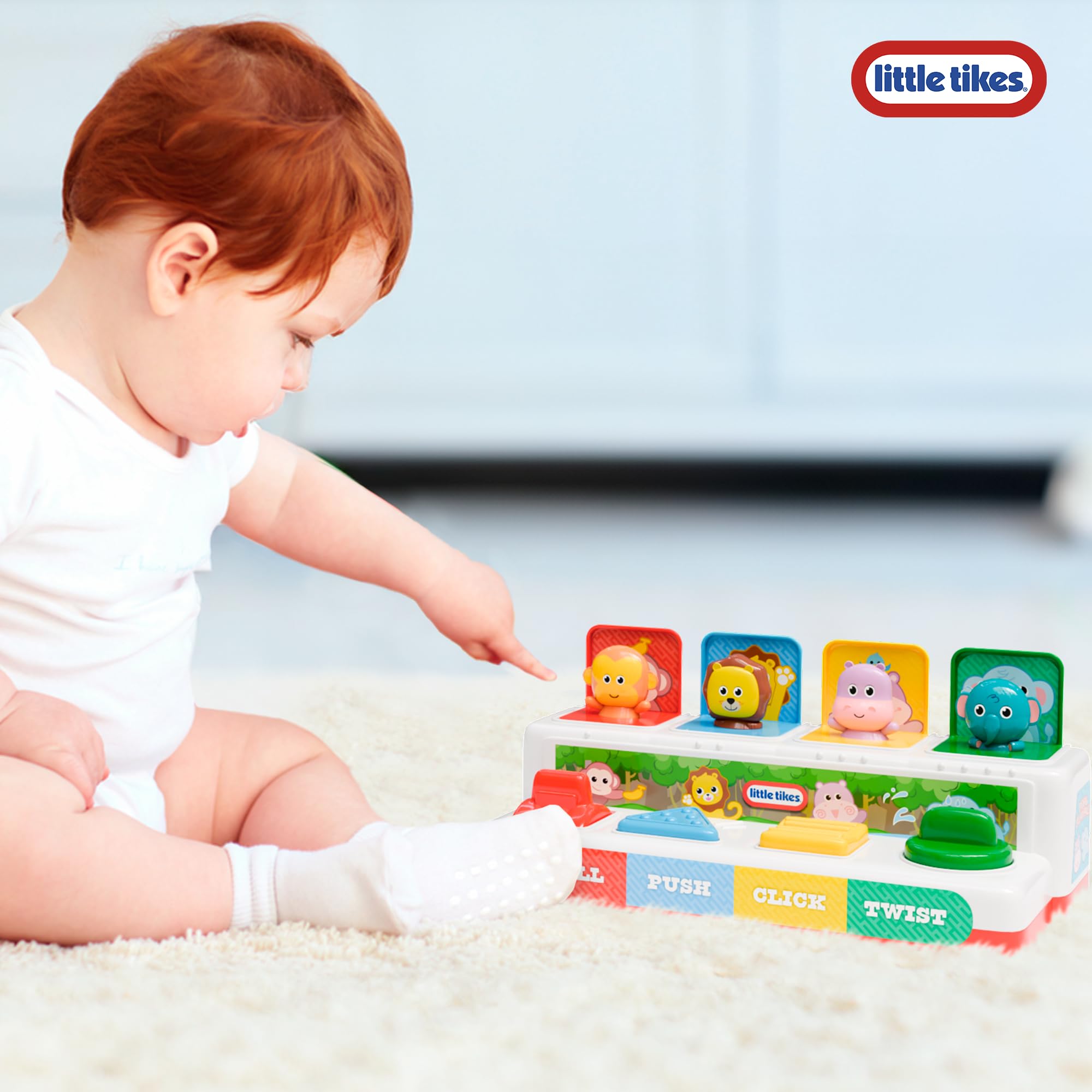 Lollipop Little Tikes compact design makes it easy to bring along on trips and at home.