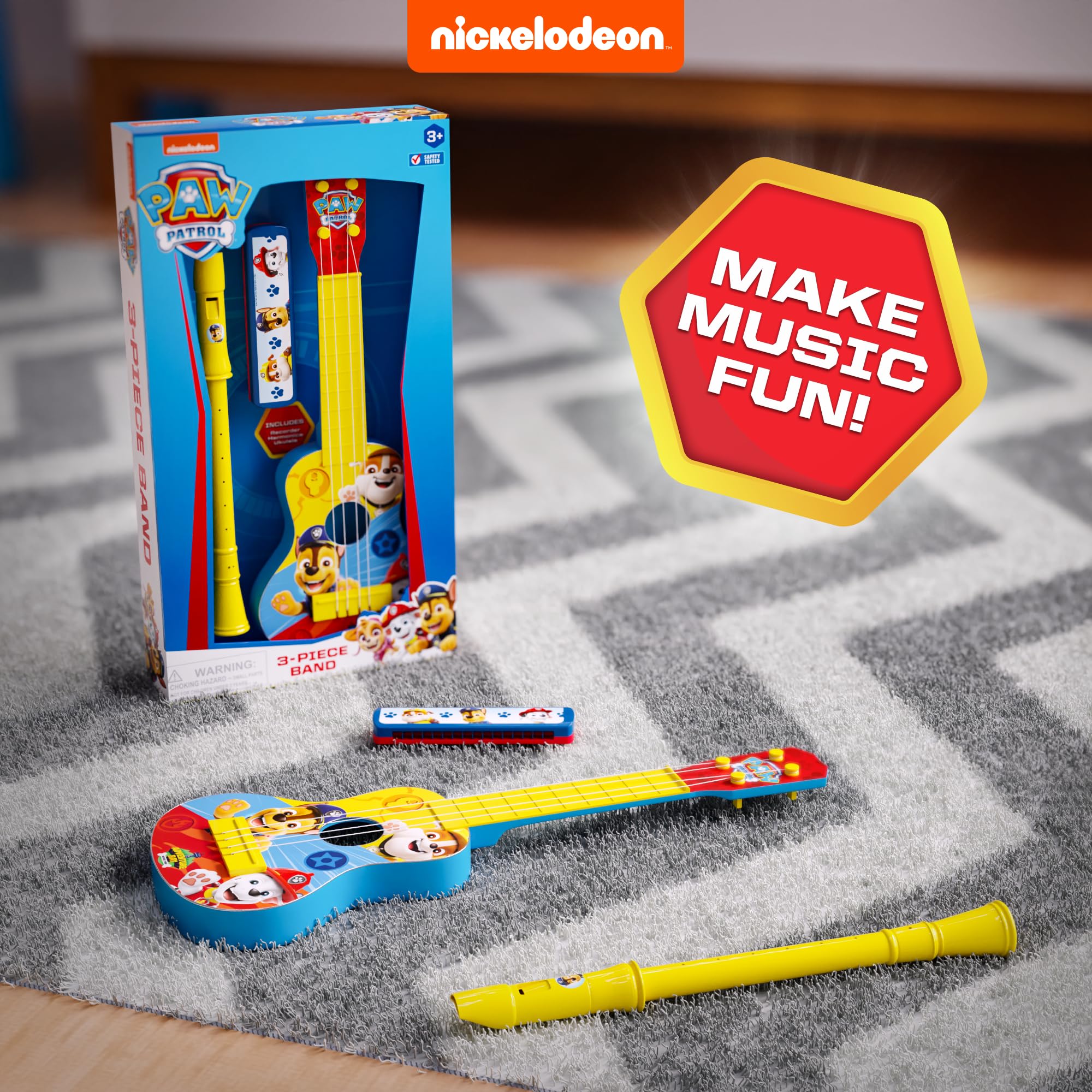 Lollipop Paw Patrol Adventure toddler hands design fits small fingers for ages 3 to 5.
