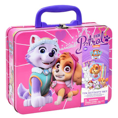 Lollipop Paw Patrol coloring kit box with markers for imaginative play.