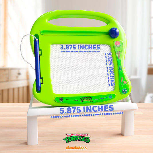 Lollipop TMNT doodle board travel with lightweight handle for car play