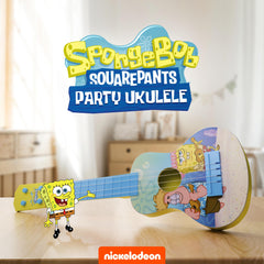 Lollipop toddler ukulele with easy-grip neck for tiny hands.