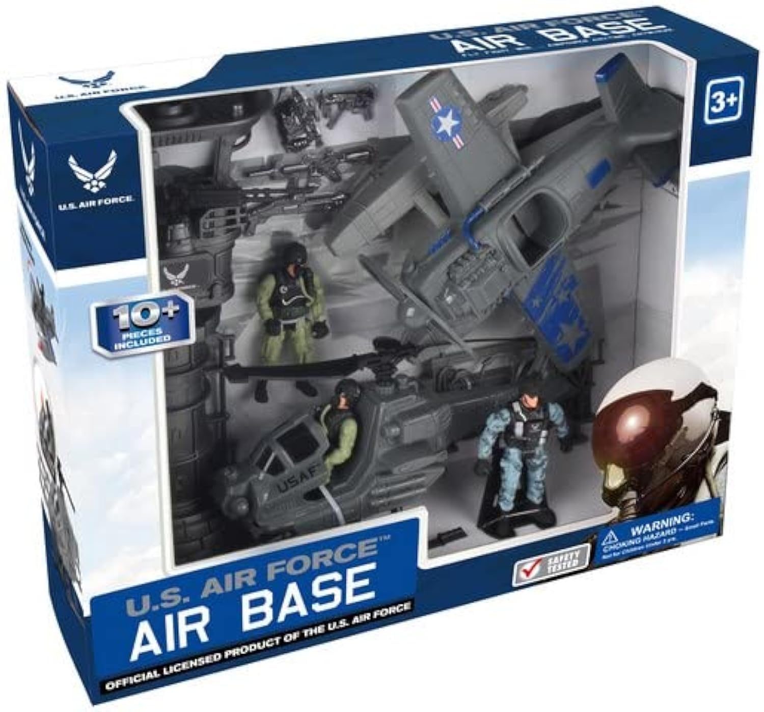 Lollipop US Air Force Air Base KC-130 model with lights and sound effects.
