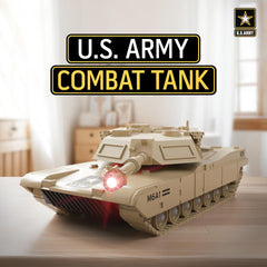 Lollipop US Army Tank turret rotation highlights dynamic pretend battles