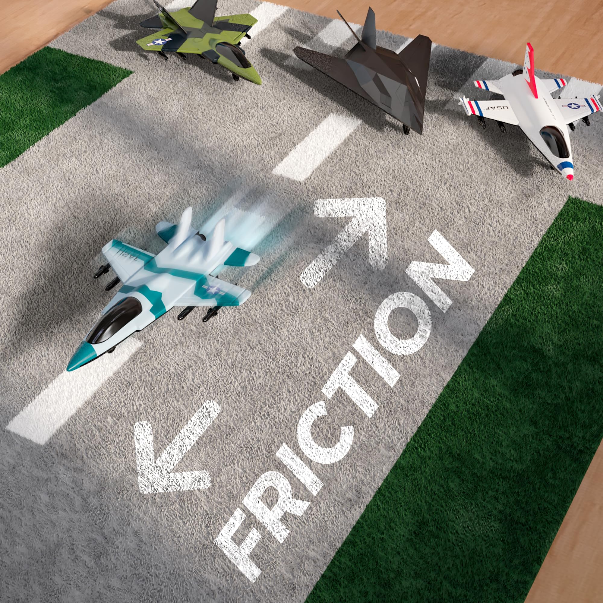 Lollipop officially licensed USAF metal aircraft.