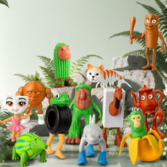 Lomencry Brainrot fidget toy figures offer a playful focus during work