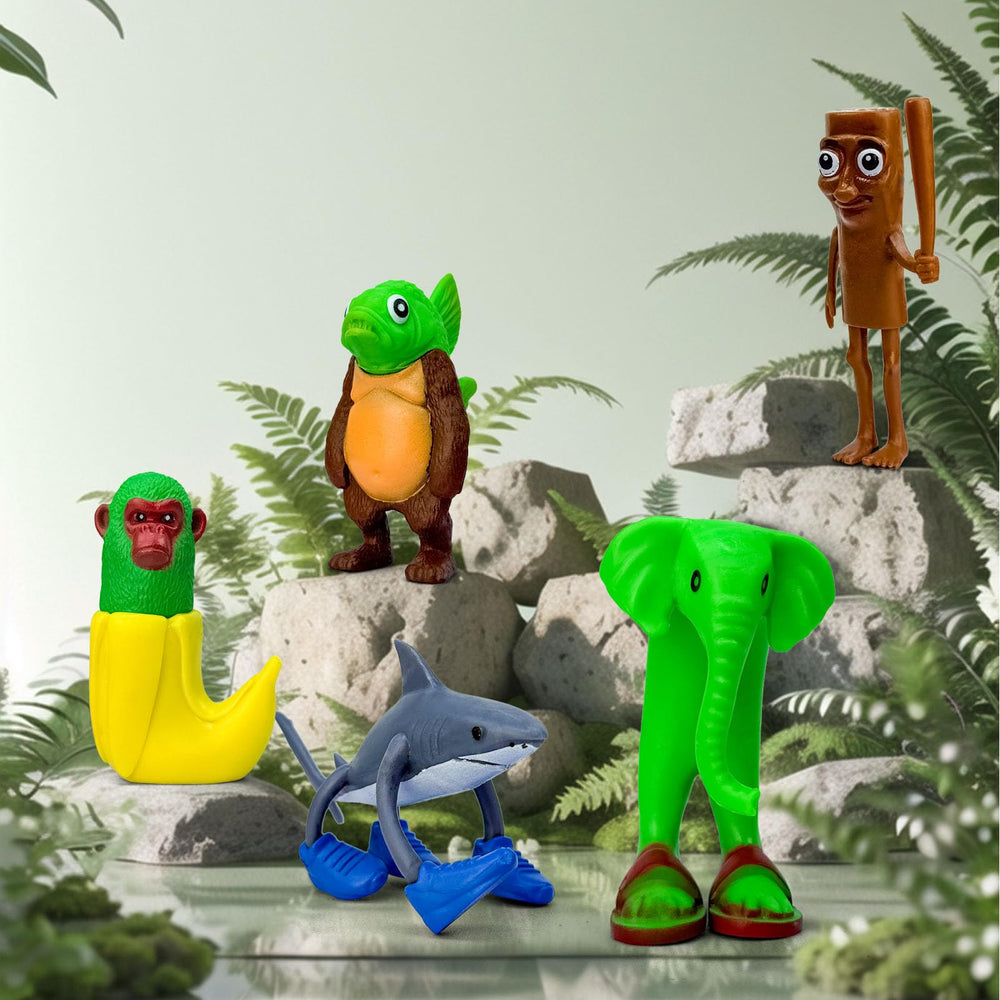 Lomencry Brainrot figurine set as unique gift idea for friends