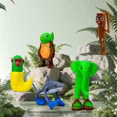 Lomencry Brainrot figurine set as unique gift idea for friends
