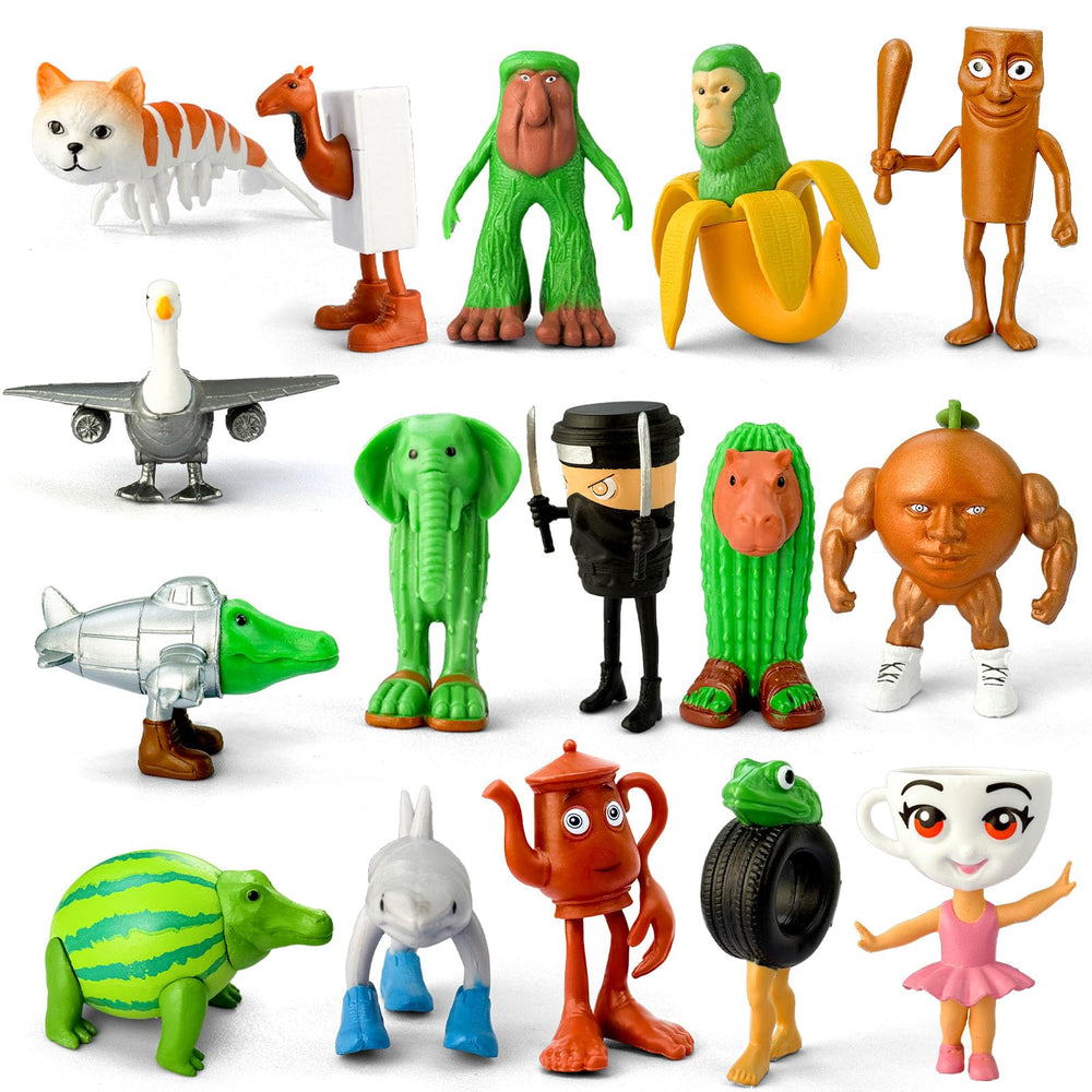 Lomencry Brainrot Tralalero Travala figurine on desk for playful motivation