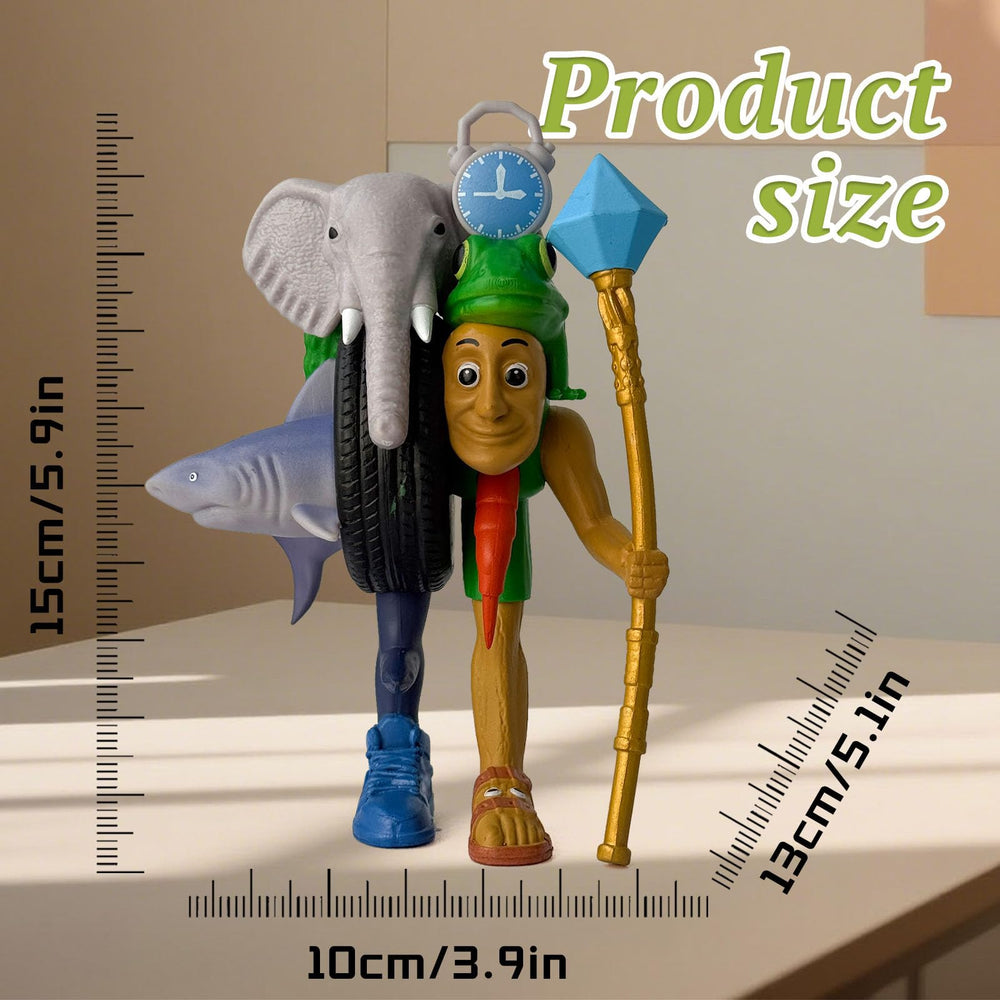 Lomencry Italian Brainrot Brr Brr Patapim figurine brightens shelves and sparks smiles.