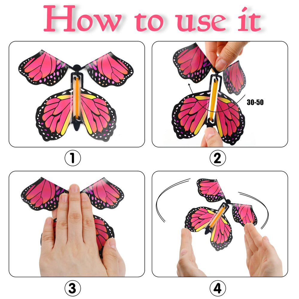 LOMIMOS card-stock wings highlight lightweight, flexible design for lively flights.