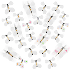 LOMIMOS flying butterfly white wings in action for kids play and surprise