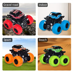 LONANDY Monster Truck Toy – 360° stunt showcases agile maneuvering for active kids.