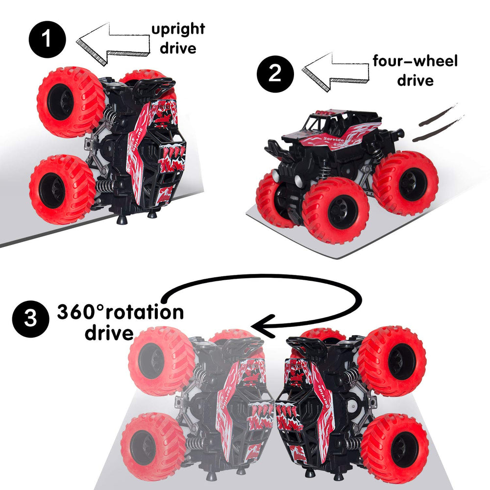 LONANDY Monster Truck Toy – gift-ready design supports birthdays and holidays.