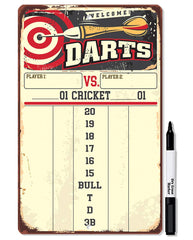 Lone Star Art Dart Scoreboard dry-erase board for clear scores