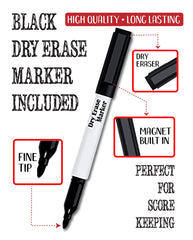 Lone Star Art Dart Scoreboard metal body ensures durability