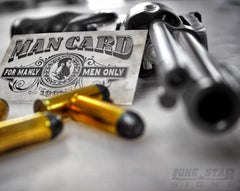 Lone Star Signs SATOHA Man Card Texas-made badge emphasizing craftsmanship