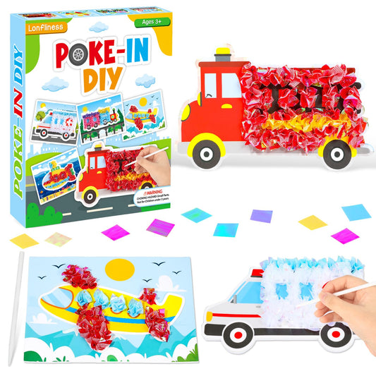 Lonfliness poke-in bus design fuels creativity and motor skill development.
