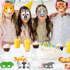 Lonfliness colored jungle masks showcase vibrant finishing and personal expression