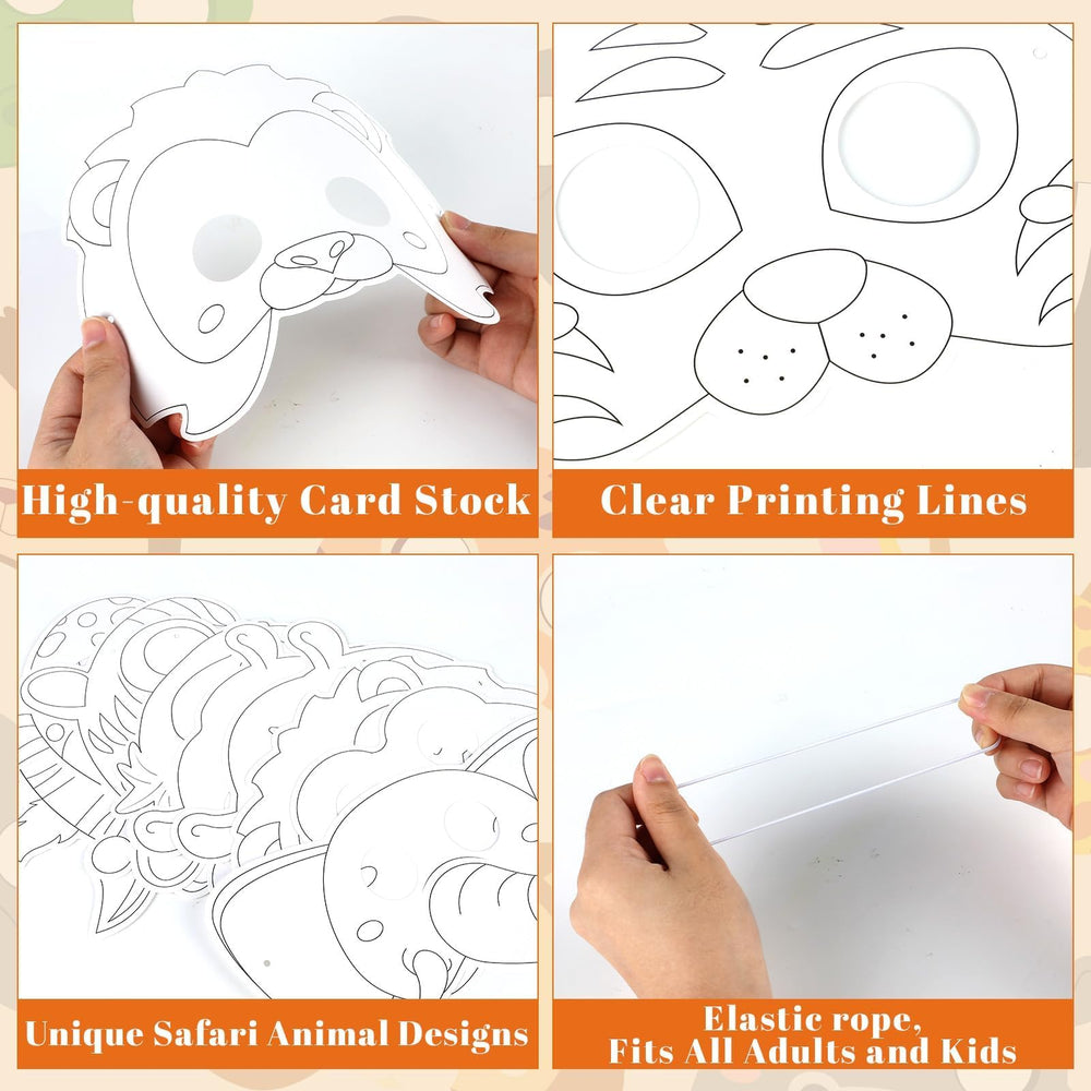Lonfliness elastic band attachment on masks for secure all ages wear