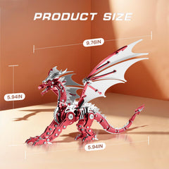 LongPIN dragon model tools included enable glue-free construction.