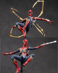 LonullyMege Iron Spider figure featuring four mechanical legs for dramatic display versatility