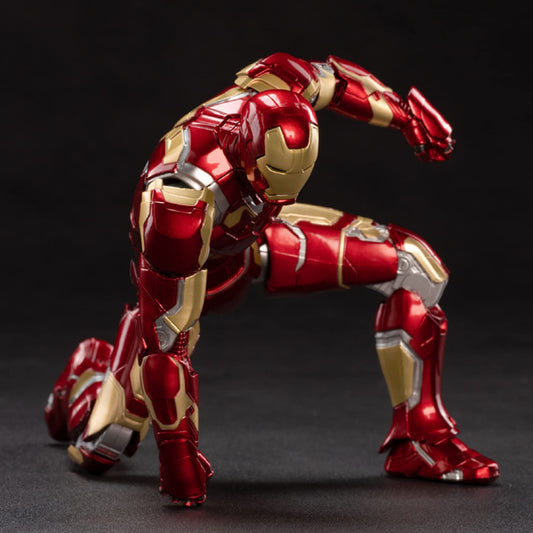 LonullyMege MK43 Ironman articulation enables dynamic poses.