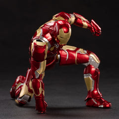LonullyMege MK43 Ironman articulation enables dynamic poses.