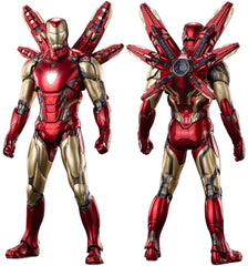 LonullyMege MK85Ironman deluxe figure chest light feature highlights dramatic lighting effects.