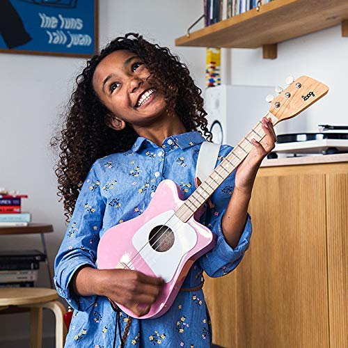 Loog Mini compact design is travel-friendly for on-the-go practice.