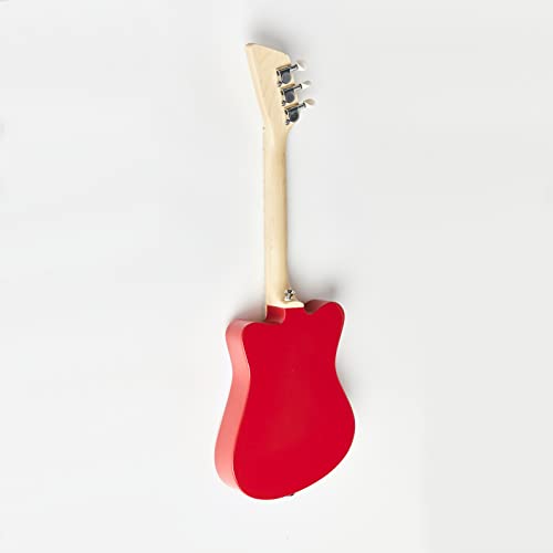 Loog Mini real wood body gives authentic touch and resonance.