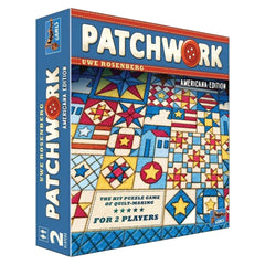 Lookout Patchwork Americana Edition components laid out for quick setup and play