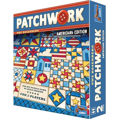 Lookout Patchwork Americana patches closeup highlights colorful fabric-like patches for strategic placement.