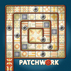 Lookout Patchwork Americana patches closeup shows varied shapes and potential layouts.