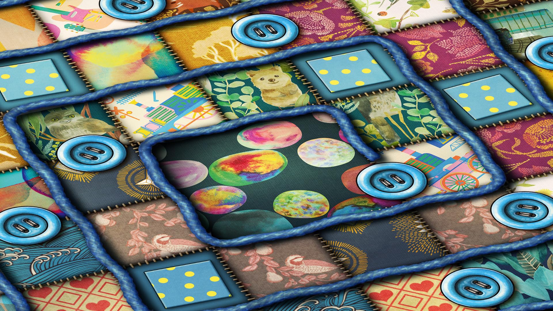 Lookout Patchwork dragon anniversary patch featuring 2024 artwork
