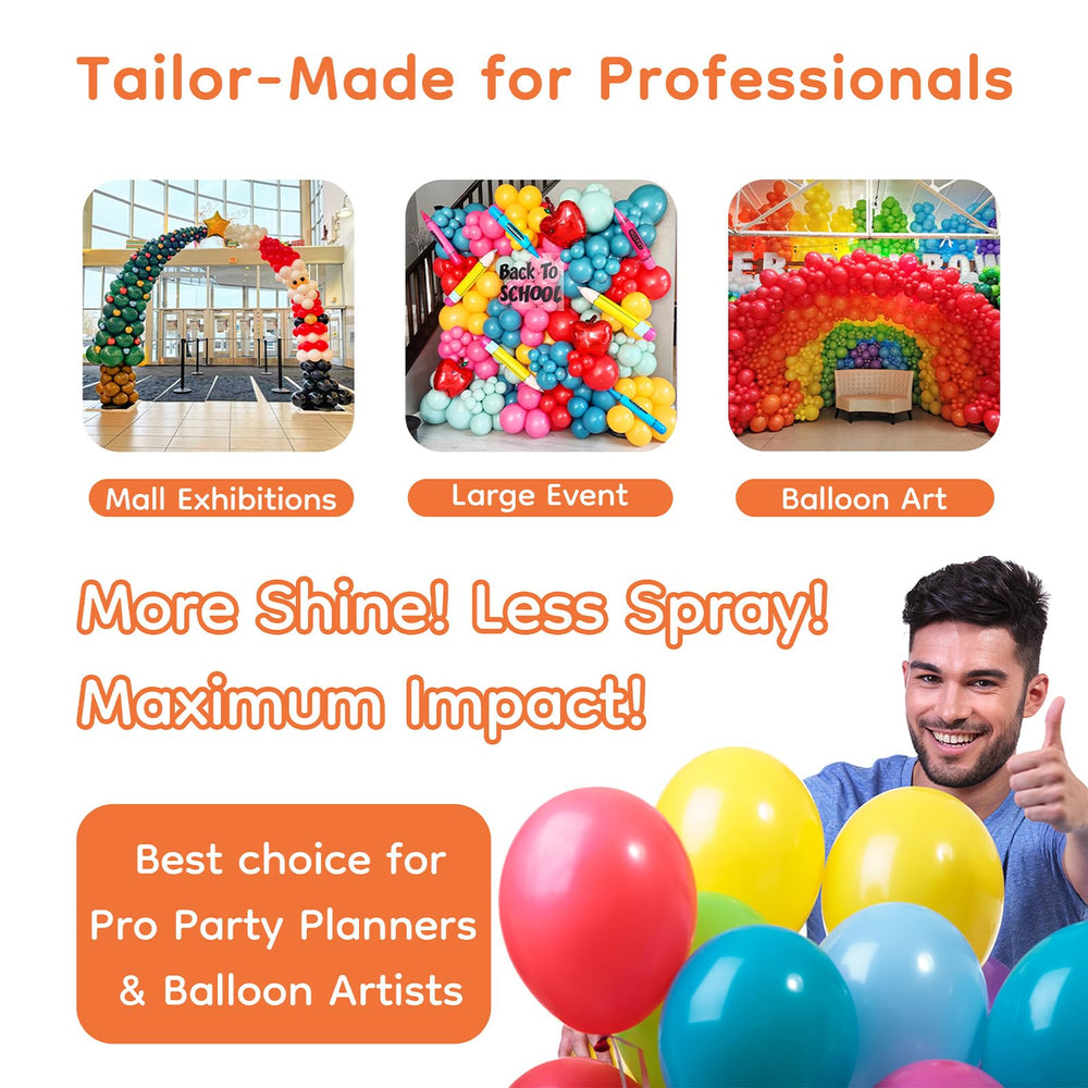 LOOLEY pro-grade performance trusted by balloon artists and event planners.