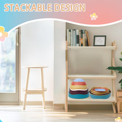 LoomLark Balance stepping stones use eco-friendly materials for worry-free fun.
