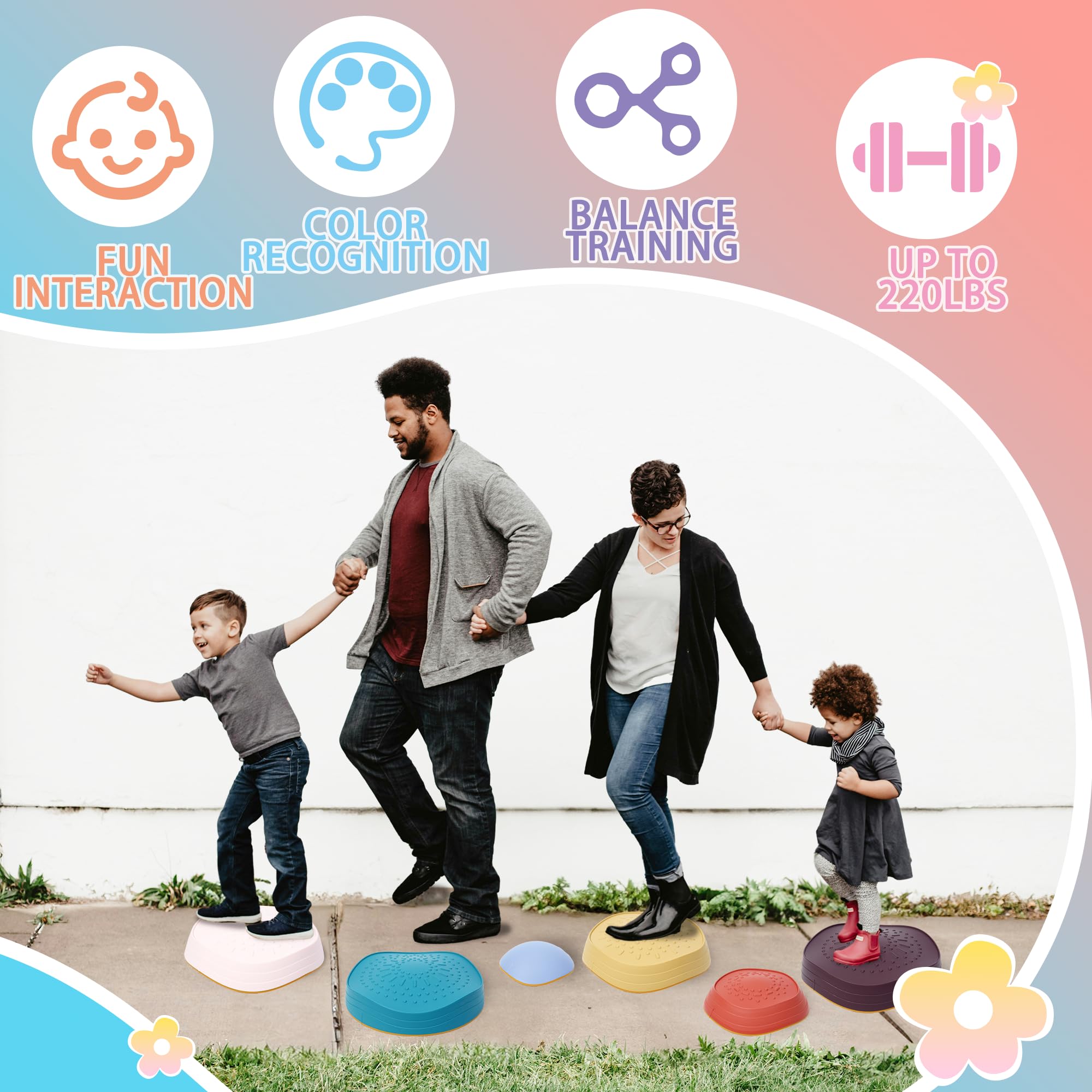 LoomLark Balance stepping stones make a great gift for birthdays and holidays.