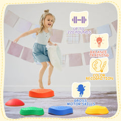 LoomLark Balance Stones feature anti-slip bottoms for safer sessions.