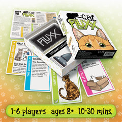 Looney Labs Cat Fluxx cat keeper figures add colorful character variety.