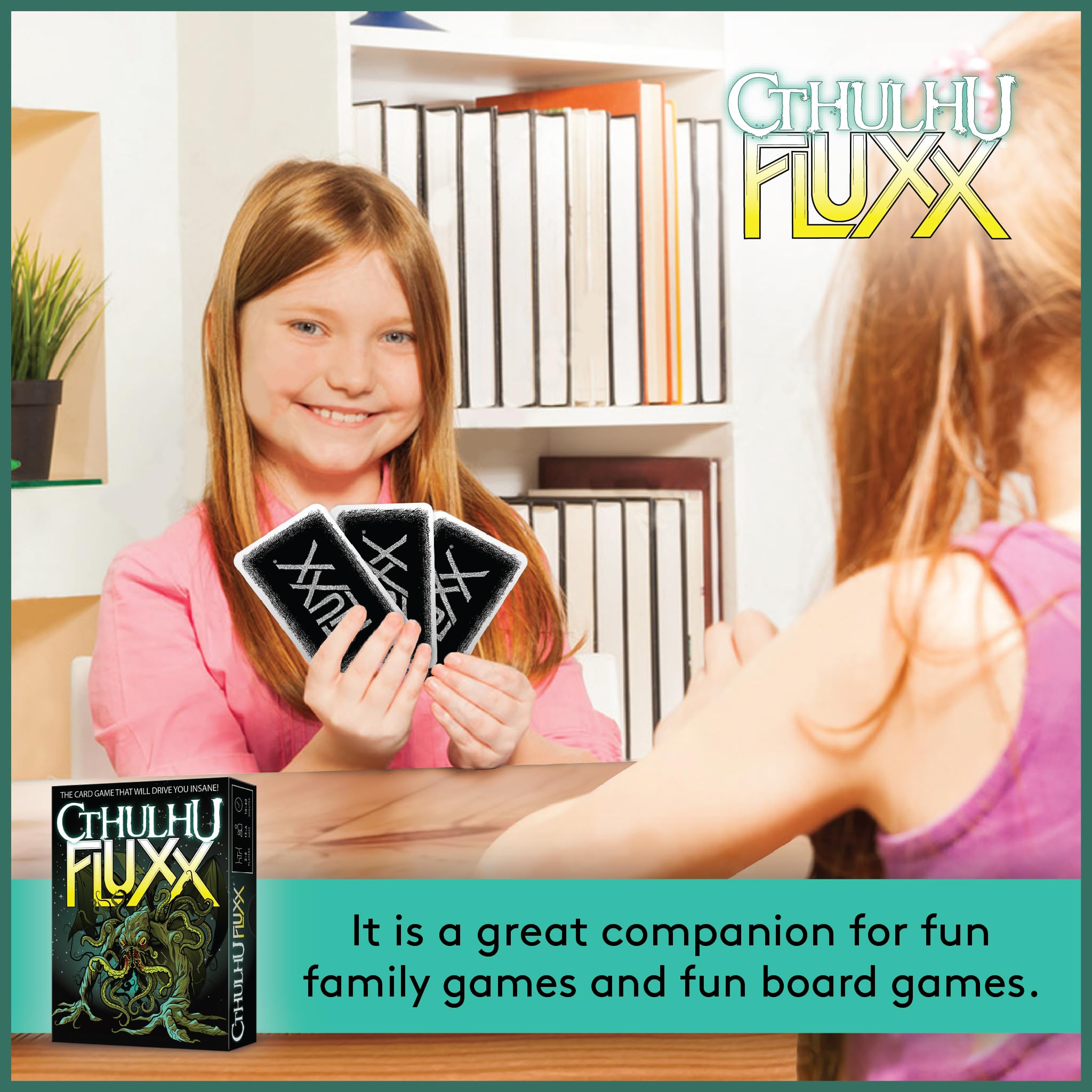 Looney Labs Cthulhu Fluxx colorful cards invite replayability