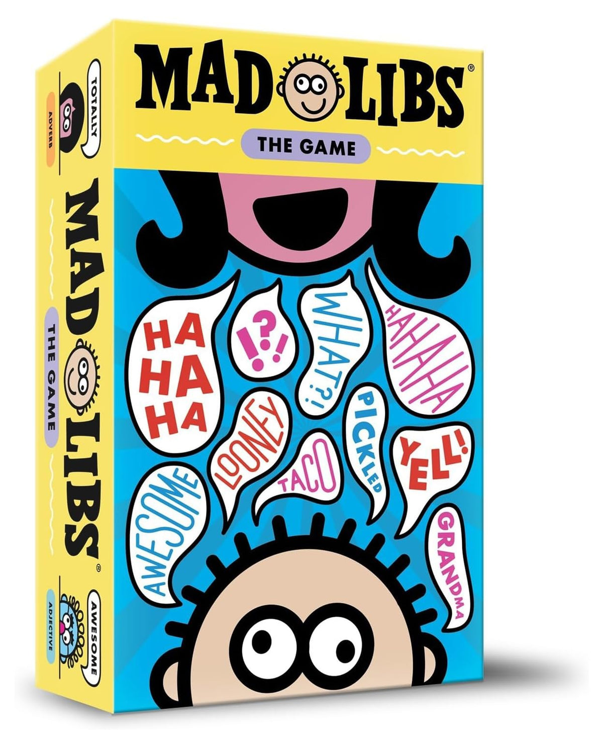 Looney Labs Mad Libs cover inviting family game night