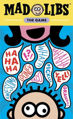 Looney Labs Mad Libs players around table enjoy fast, giggly rounds